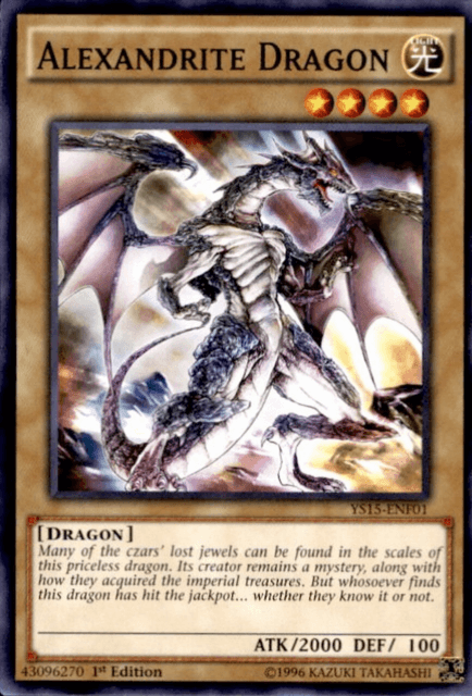 Alexandrite Dragon [YS15-ENF01] Common - Josh's Cards