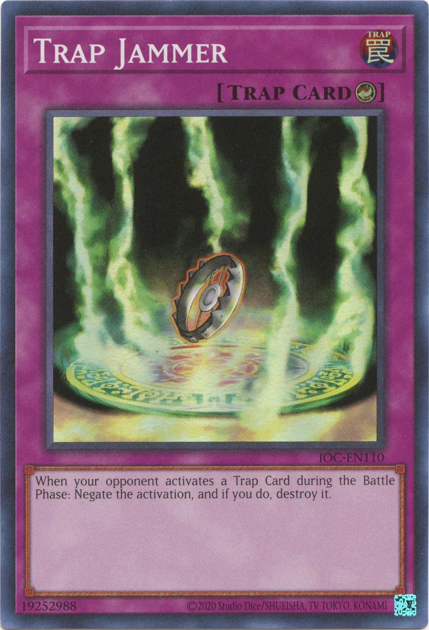 Trap Jammer (25th Anniversary) [IOC-EN110] Super Rare - Josh's Cards