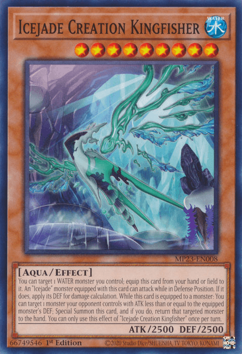 Icejade Creation Kingfisher [MP23-EN008] Common - Josh's Cards