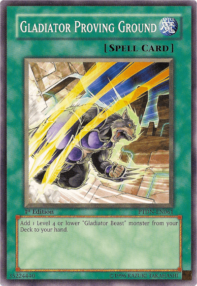 Gladiator Proving Ground [PTDN-EN061] Common - Josh's Cards