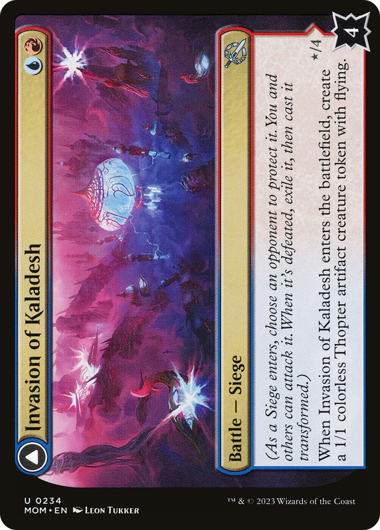 Invasion of Kaladesh // Aetherwing, Golden-Scale Flagship (MOM-234) - March of the Machine
