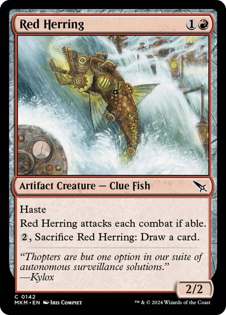 Red Herring [Murders at Karlov Manor] - Josh's Cards