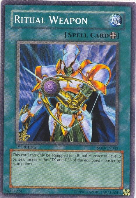 Ritual Weapon [SOD-EN048] Common - Josh's Cards