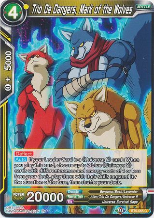 Trio De Dangers, Mark of the Wolves (BT9-065) [Universal Onslaught] Parallel Foil