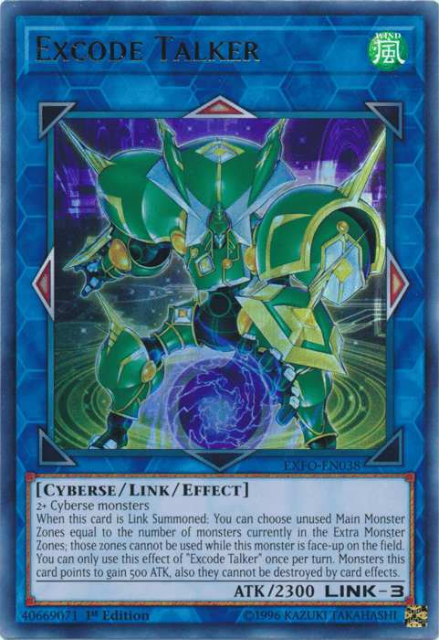 Excode Talker [EXFO-EN038] Ultra Rare - Josh's Cards