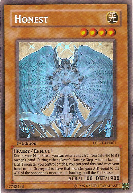 Honest (Ghost Rare) (LODT-EN001) - Light of Destruction Unlimited