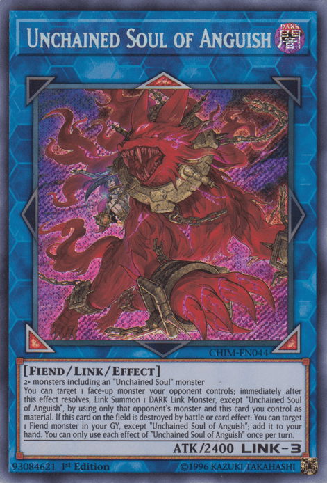 Unchained Soul of Anguish [CHIM-EN044] Secret Rare - Josh's Cards