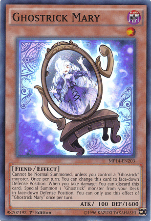 Ghostrick Mary [MP14-EN203] Super Rare - Josh's Cards