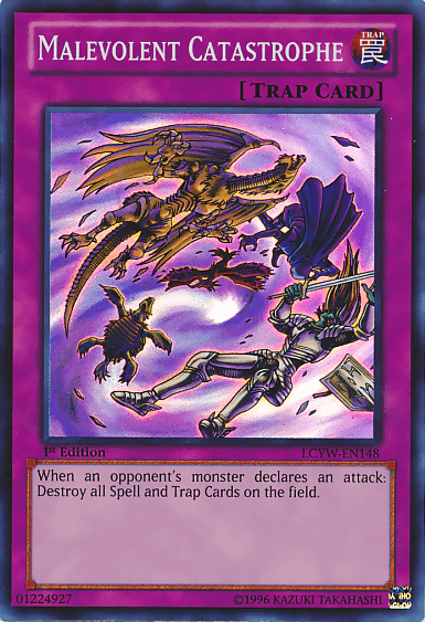 Malevolent Catastrophe [LCYW-EN148] Super Rare - Josh's Cards