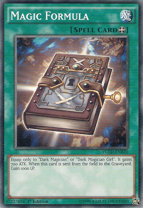 Magic Formula [YGLD-ENB20] Common - Josh's Cards