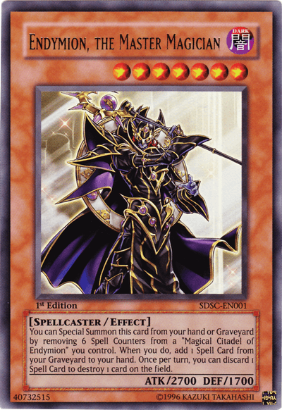 Endymion, The Master Magician [SDSC-EN001] Ultra Rare - Josh's Cards