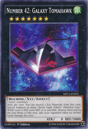 Number 42: Galaxy Tomahawk [MP15-EN055] Common - Josh's Cards