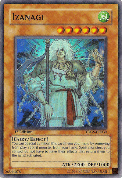 Izanagi [TDGS-EN030] Super Rare - Josh's Cards