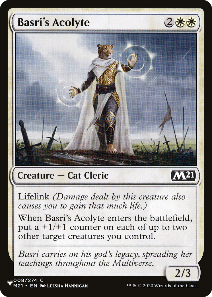 Basri's Acolyte (LIST-M21-8) - The List