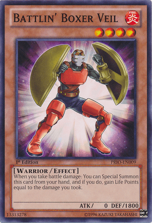 Battlin' Boxer Veil [PRIO-EN009] Common - Josh's Cards