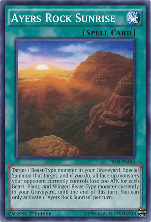 Ayers Rock Sunrise [BP03-EN183] Common - Josh's Cards