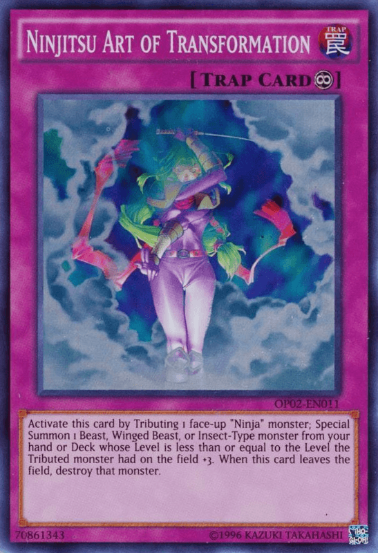 Ninjitsu Art of Transformation [OP02-EN011] Super Rare - Josh's Cards