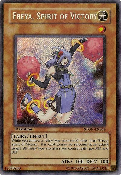 Freya, Spirit of Victory [STON-EN064] Secret Rare - Josh's Cards