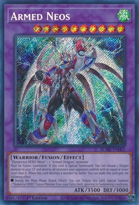 Armed Neos [BLMR-EN002] Secret Rare - Josh's Cards