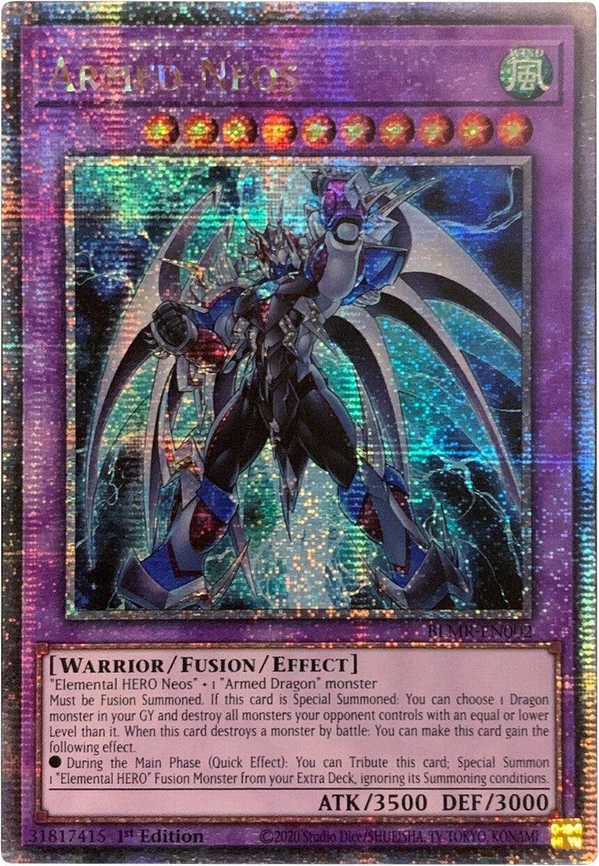 Armed Neos [BLMR-EN002] Quarter Century Secret Rare - Josh's Cards