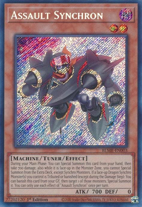 Assault Synchron [BLMR-EN003] Secret Rare - Josh's Cards