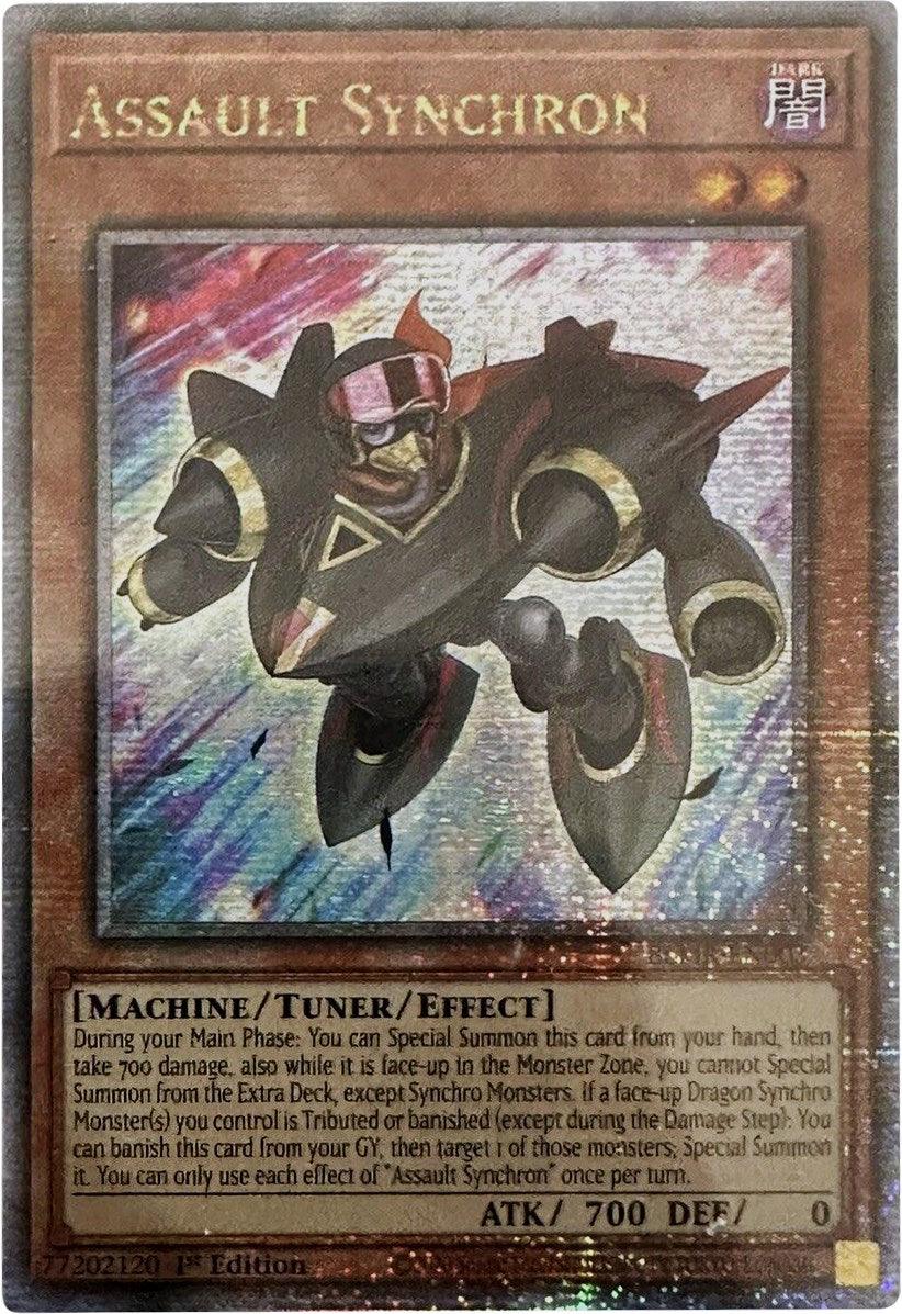 Assault Synchron [BLMR-EN003] Quarter Century Secret Rare - Josh's Cards