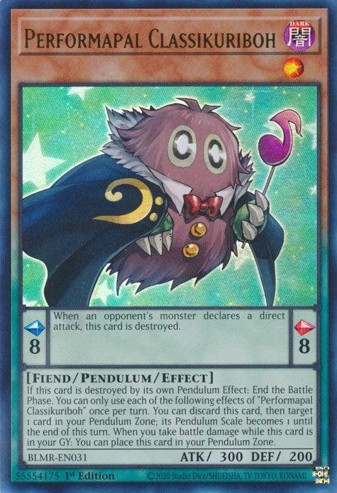 Performapal Classikuriboh [BLMR-EN031] Ultra Rare - Josh's Cards