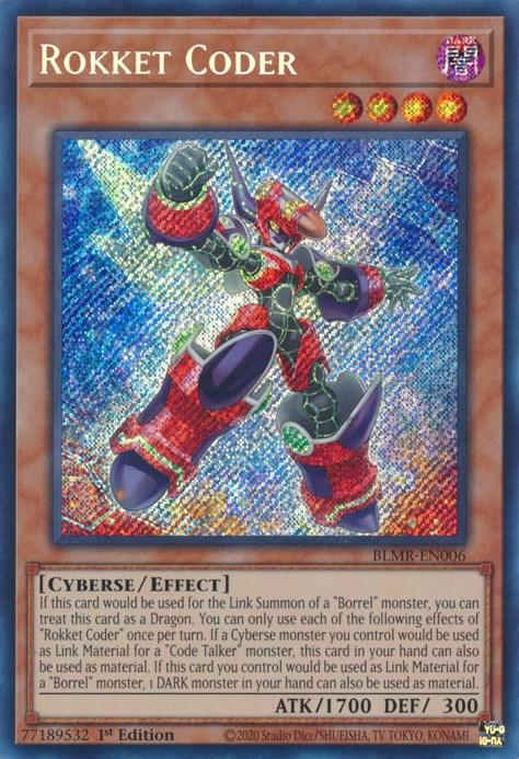 Rokket Coder [BLMR-EN006] Secret Rare - Josh's Cards