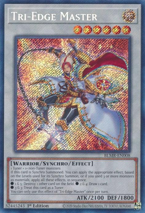 Tri-Edge Master [BLMR-EN008] Secret Rare - Josh's Cards