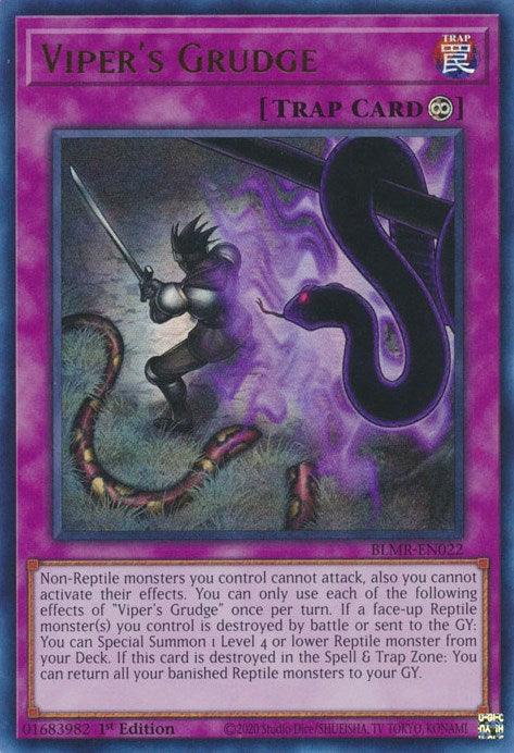 Viper's Grudge [BLMR-EN022] Ultra Rare - Josh's Cards