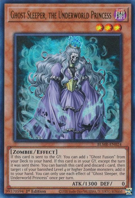Ghost Sleeper, the Underworld Princess [BLMR-EN024] Ultra Rare - Josh's Cards