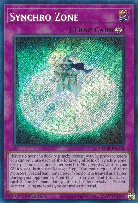 Synchro Zone [BLMR-EN048] Secret Rare - Josh's Cards