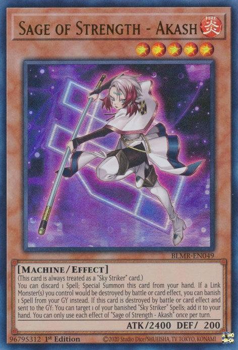 Sage of Strength - Akash [BLMR-EN049] Ultra Rare - Josh's Cards
