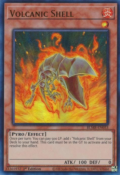 Volcanic Shell [BLMR-EN053] Ultra Rare - Josh's Cards
