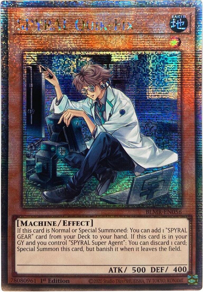 SPYRAL Quik-Fix [BLMR-EN056] Quarter Century Secret Rare - Josh's Cards
