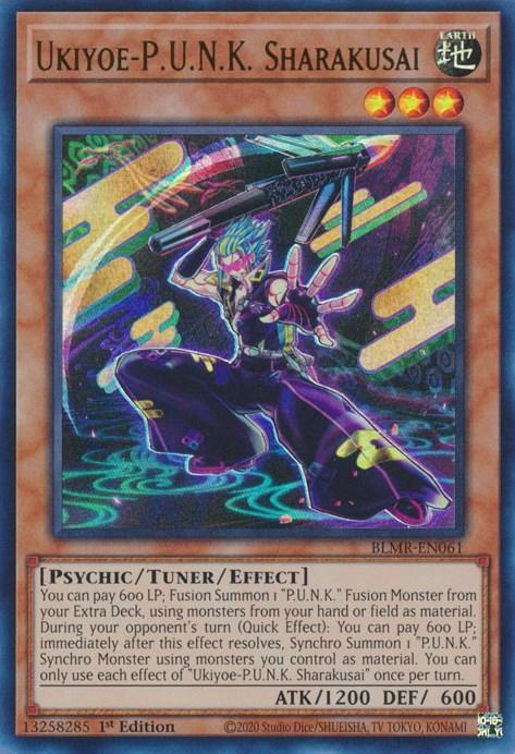 Ukiyoe-P.U.N.K. Sharakusai [BLMR-EN061] Ultra Rare - Josh's Cards