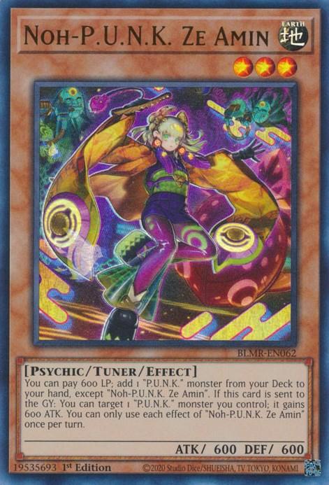 Noh-P.U.N.K. Ze Amin [BLMR-EN062] Ultra Rare - Josh's Cards