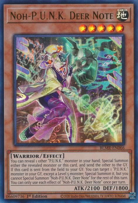 Noh-P.U.N.K. Deer Note [BLMR-EN066] Ultra Rare - Josh's Cards