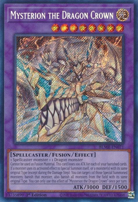 Mysterion the Dragon Crown [BLMR-EN071] Secret Rare - Josh's Cards