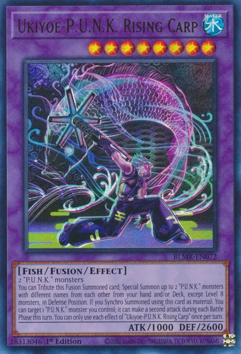 Ukiyoe-P.U.N.K. Rising Carp [BLMR-EN072] Ultra Rare - Josh's Cards