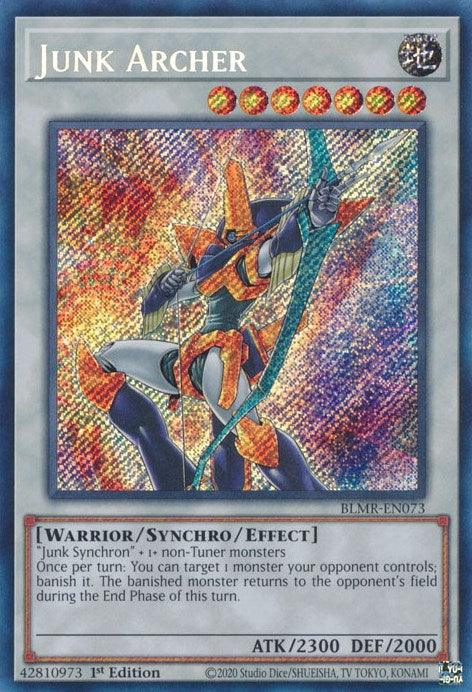Junk Archer [BLMR-EN073] Secret Rare - Josh's Cards