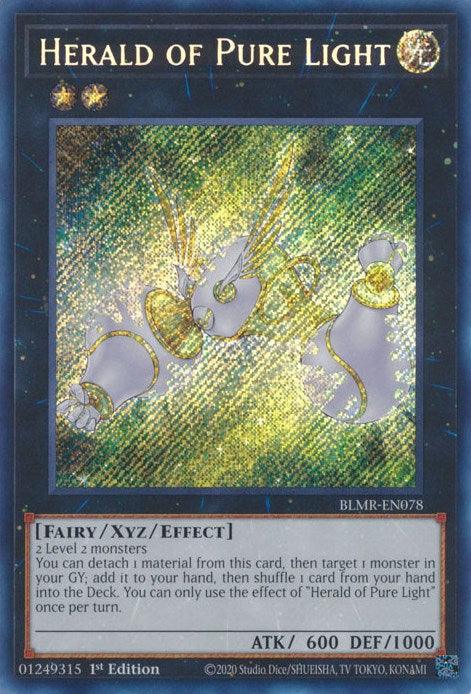 Herald of Pure Light [BLMR-EN078] Secret Rare - Josh's Cards