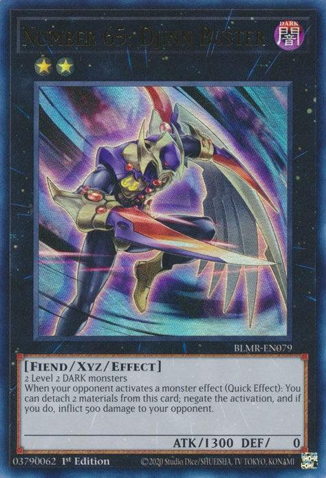 Number 65: Djinn Buster [BLMR-EN079] Ultra Rare - Josh's Cards