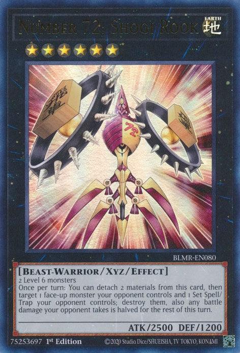 Number 72: Shogi Rook [BLMR-EN080] Ultra Rare - Josh's Cards