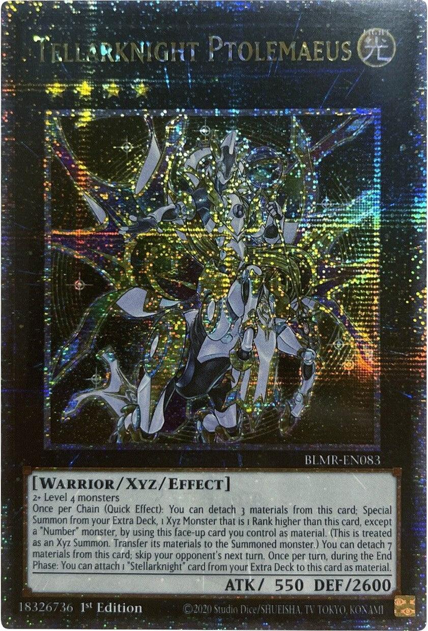 Tellarknight Ptolemaeus [BLMR-EN083] Quarter Century Secret Rare - Josh's Cards
