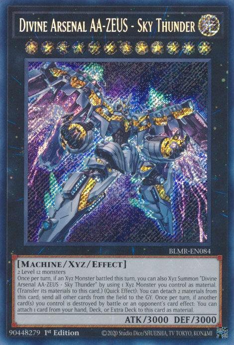 Divine Arsenal AA-ZEUS - Sky Thunder [BLMR-EN084] Secret Rare - Josh's Cards