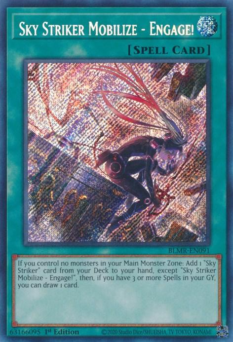 Sky Striker Mobilize - Engage! [BLMR-EN091] Secret Rare - Josh's Cards