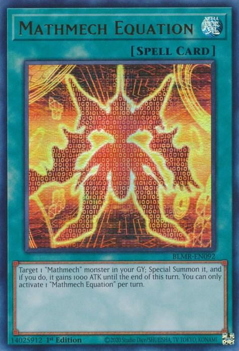 Mathmech Equation [BLMR-EN092] Ultra Rare - Josh's Cards