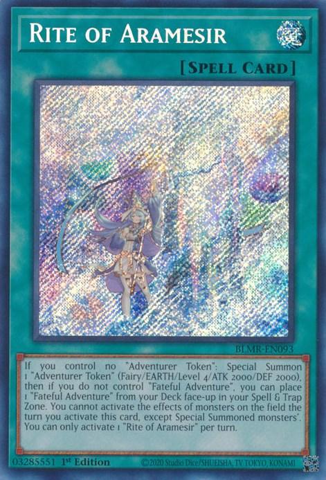 Rite of Aramesir [BLMR-EN093] Secret Rare - Josh's Cards