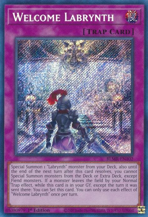 Welcome Labrynth [BLMR-EN102] Secret Rare - Josh's Cards